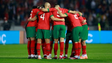 Morocco team. (Reuters)