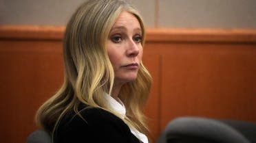 Gwyneth Paltrow sits in court during an objection by her attorney at her trial, Monday, March 27, 2023, in Park City, Utah, U.S.,. Paltrow is accused in a lawsuit of crashing into a skier during a 2016 family ski vacation, leaving him with brain damage and four broken ribs. (Reuters)