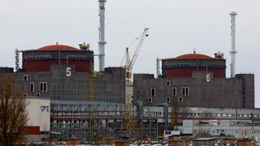 FILE PHOTO: A view shows the Zaporizhzhia Nuclear Power Plant, including its Units No. 5 and 6, in the course of Russia-Ukraine conflict outside the city of Enerhodar in the Zaporizhzhia region, Russian-controlled Ukraine, November 24, 2022. REUTERS/Alexander Ermochenko/File Photo