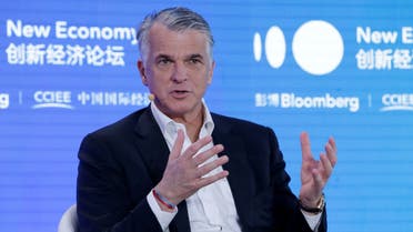 UBS CEO Sergio Ermotti attends the 2019 New Economy Forum in Beijing, China November 21, 2019. (File photo: Reuters)