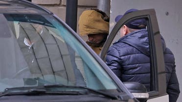 Reporter for US newspaper The Wall Street Journal Evan Gershkovich, detained on suspicion of espionage, leaves a court building in Moscow, Russia March 30, 2023. (Reuters) 