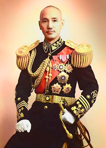 صورة للزعيم القومي شيانغ كاي شيك