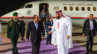 Saudi Crown Prince receives Egyptian president in Jeddah