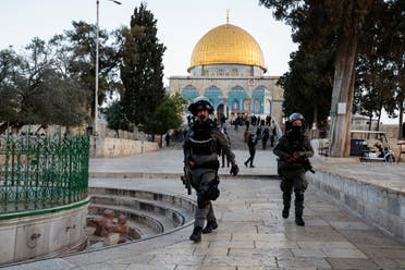 Israeli police near Al-Aqsa Mosque: Reuters
