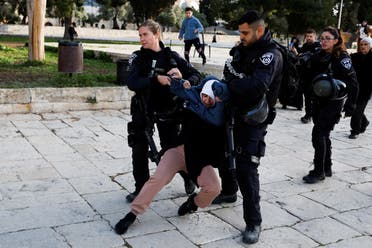 Israeli police arrest woman at al-Aqsa compound: Reuters
