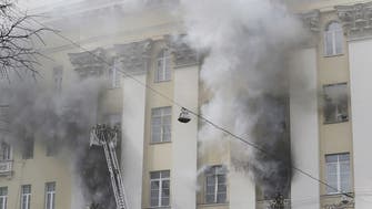 ماسکو میں روسی وزارتِ دفاع کی عمارت میں آگ لگ گئی