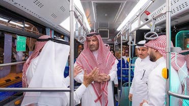 Inauguration of eco-friendly electric bus service in Madinah