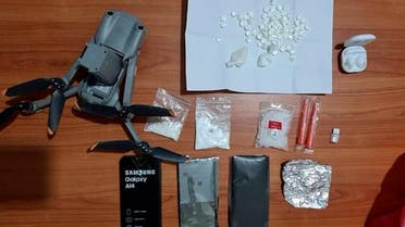 Lebanon’s Internal Security Forces (ISF) thwarts an attempt to smuggle narcotics to the country’s notorious Roumieh prison through a drone. (ISF)
