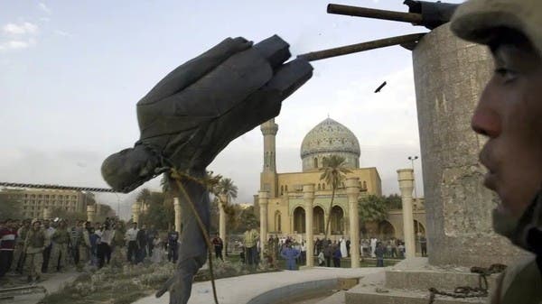Saddam's statues and images erased, but hopes of Iraqi people remain ...