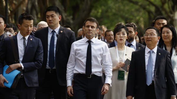 Returning from Beijing.. Macron “Europe should not become subordinate to America”