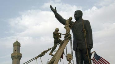 سقوط تمثال صدام حسين (فرانس برس)