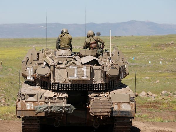 دبابة إسرائيلية تطلق النار على الأراضي السورية من الجولان المحتلة 
