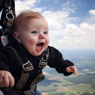 AI-generated images of babies skydiving, rock climbing go viral on social  media