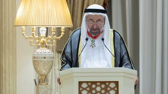 France’s Macron confers highest national order on Sharjah ruler Sheikh Sultan