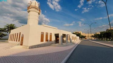 Under the Historic Mosques Restoration Program, the renovation work of Jama Masjid Zaba is in progress