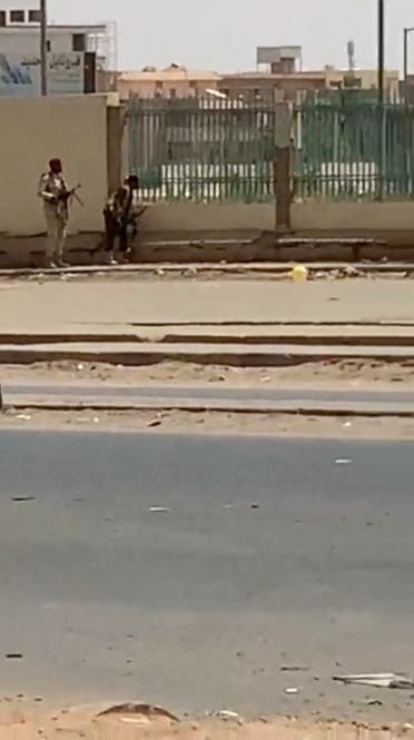 من الاشتباكات في شوارع الخرطوم