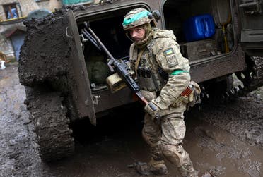 الجيش الأوكراني في محيط باخموت