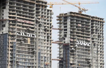 The corporate logo of DAMAC, written in English and Arabic, is seen in Dubai, United Arab Emirates, December 31, 2018. (File photo: Reuters)