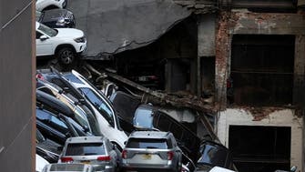New York City parking garage collapses, one dead