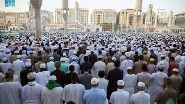 سعودی عرب میں عید الفطر کی نماز کا ایک منظر