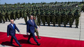 Serbia, Hungary leaders attend military display near Belgrade