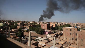 Fire in Khartoum military complex as factions battle for control of arms factory