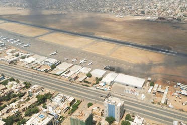 مطار الخرطوم الدولي (أ ب)
