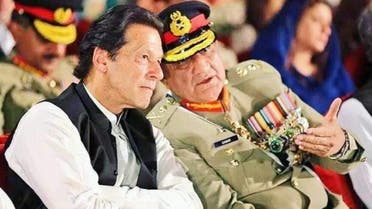 Gen Bajwa and Imran Khan