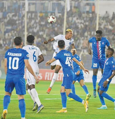 من لقاء الهلال والمنامة 