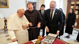 Ukraine PM invites pope to visit, seeks help repatriating children deported by Russia