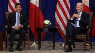 FILE PHOTO: U.S. President Joe Biden takes part in a bilateral meeting with Philippines President Ferdinand Romualdez Marcos, Jr. in New York, New York, U.S., September 22, 2022. REUTERS/Leah Millis/File Photo