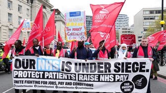 Doctors walk out in UK health service’s biggest strike in history                    