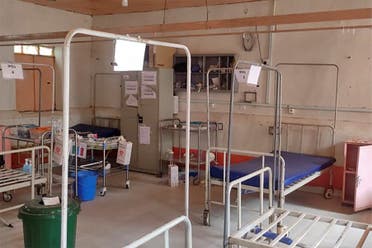 من أحد المستشفيات في دارفور (فرانس برس)