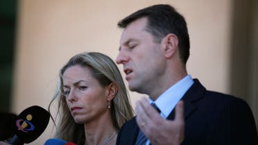 Gerry and Kate McCann hold a news conference after they leave a court in Lisbon July 8, 2014. (File photo: Reuters)