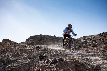 Mountain biking. (Supplied)