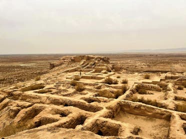 An overview of Toprak Qala, one of the desert fortresses that inspired Studio KO. (Al Arabiya English)