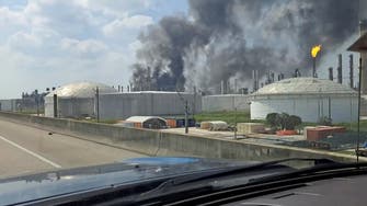 Petrochemical plant fire in US sends 5 workers to hospital