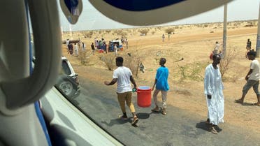 من السودان عن انقطاع المياه