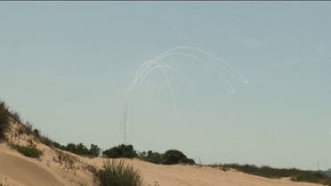مئات الصواريخ تنطلق من غزة صوب المدن الإسرائيلية