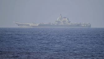 Taiwan says Chinese aircraft carrier sailed through strait