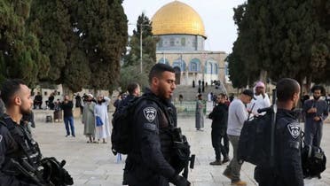 Israeli force at masjid aqsa