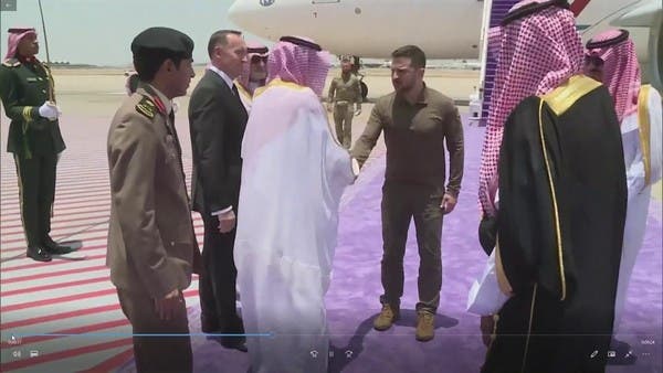 “Ukrainian President Arrives in Saudi Arabia and Expresses Willingness for Increased Cooperation”