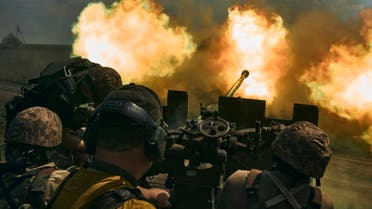 FILE - Ukrainian soldiers fire a cannon near Bakhmut, an eastern city where fierce battles against Russian forces have been taking place, in the Donetsk region, Ukraine, May 15, 2023. For months, Western allies have shipped billions of dollars worth of weapons systems and ammunition to Ukraine with an urgency to get the supplies to Kyiv in time for an anticipated spring counteroffensive. Now summer is just weeks away. While Russia and Ukraine are focused on an intense battle for Bakhmut, the Ukrainian spring offensive has yet to begin. (AP Photo/Libkos, File)