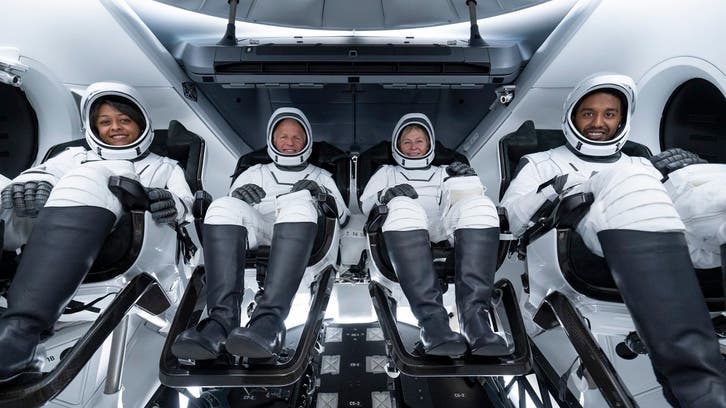 ‘Lift off’: Saudi astronauts – including Arab world’s first female – blast into space