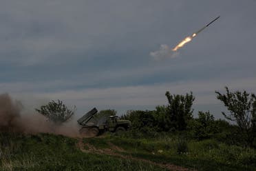 The Ukrainian army on the battle fronts in the vicinity of Bakhmut on Friday