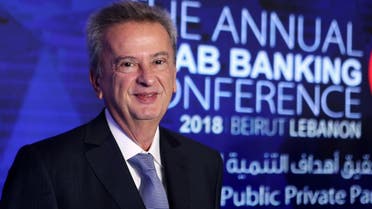 Lebanon's Central Bank Governor Riad Salameh is seen at the Beirut economic conference in Beirut, November 15, 2018. (Reuters)