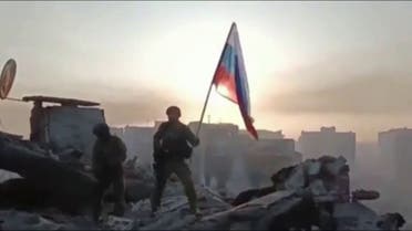 قوات فاغنر الروسية تحتفل بالسيطرة على باخموت