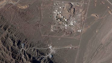 This satellite photo from Planet Labs PBC shows Iran’s Natanz nuclear site near Natanz, Iran, on April 14, 2023. (AP)