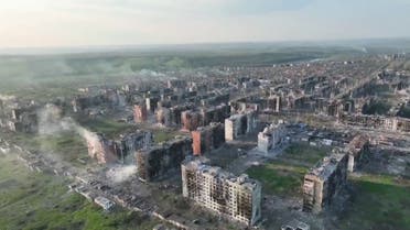 مدينة باخموت الأوكرانية شهدت معارك طاحنة مع القوات الروسية 