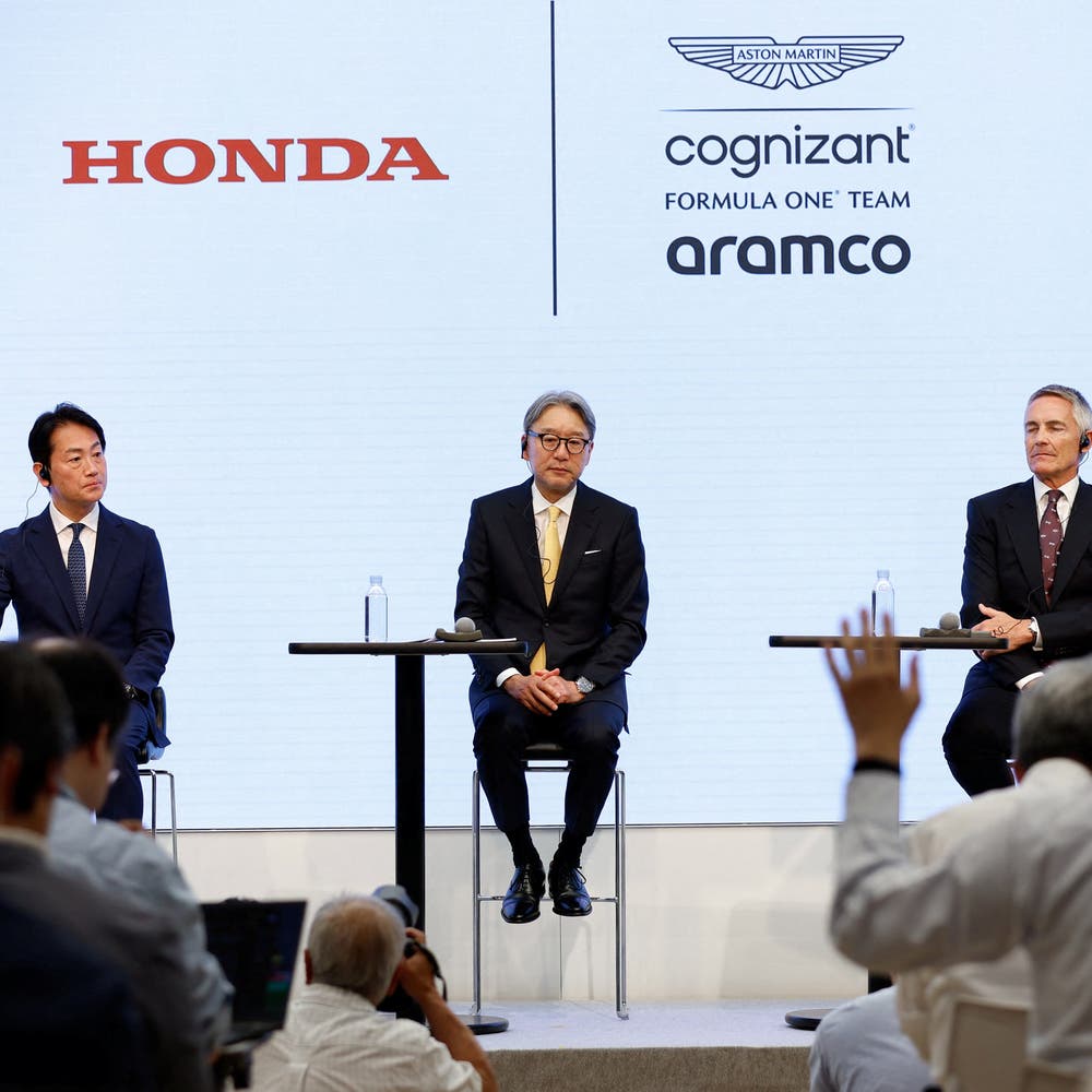 Aston Martin F1 team announces Honda engine partnership from 2026